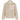 Beige fleece jacket with a pink heart design on a white background