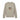Beige sweatshirt with 'Sausage' and dog graphic on a white background