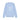 Light blue sweatshirt with white text and logo on a white background
