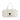 White weekend bag with black dog illustration and 'Bobbie's Doggy Things' text on a white background