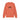 Orange sweatshirt with 'SAMMY EST. 2025' text on a white background